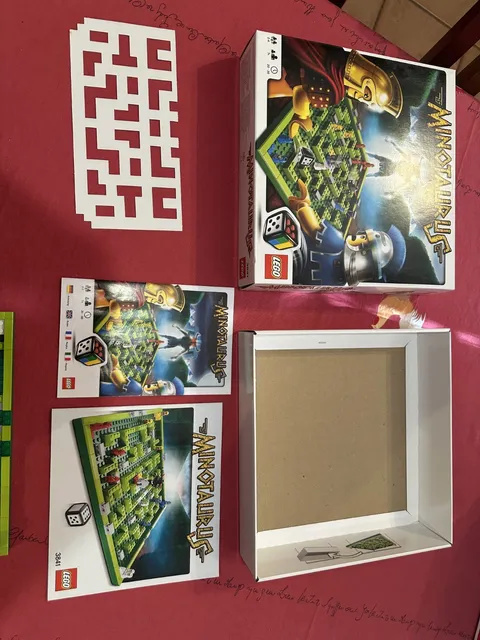 Lego Games #3841 - Minotaurus Buildable Board Game - complete in box