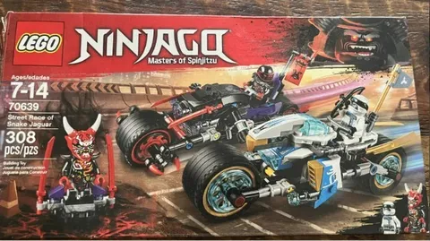 LEGO Ninjago 70639 Street Race of Snake Jaguar - RETIRED - Bags Sealed + Box