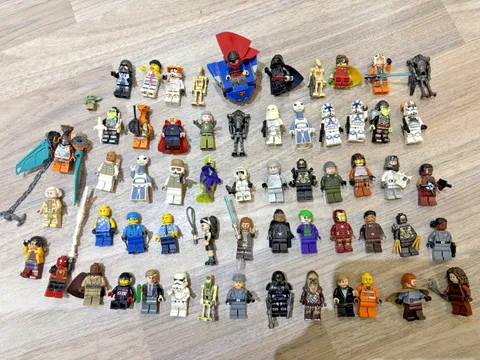 (Read Description) Lego Mini Figures x 60 Star Wars Etc, Job Lot Sold As It Is