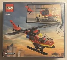 LEGO CITY: Fire Rescue Helicopter (60411)