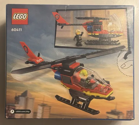 LEGO CITY: Fire Rescue Helicopter (60411)