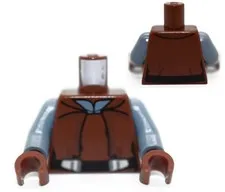 LEGO Minifigure Torso Star Wars Naboo Security Officer 75091 Brown Vest 6117959