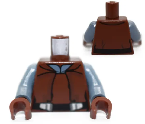LEGO Minifigure Torso Star Wars Naboo Security Officer 75091 Brown Vest 6117959
