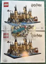 LEGO Harry Potter Hogwarts Castle INSTRUCTION MANUAL AND EXTRA PIECES ONLY 