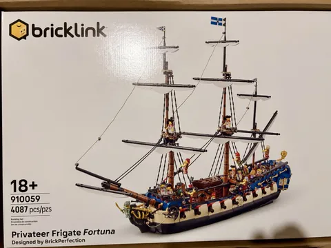 ✅ BEST PRICE LEGO Bricklink Privateer Frigate Fortuna Ship 910059 - New in hand