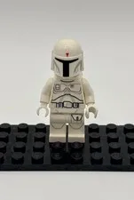 LEGO STAR WARS WHITE BOBA FETT MINIFIGURE SW0631 Rare Limited Edition