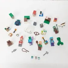 Lego Minecraft Advent Calendar Parts Minifigures Microfigs & Accessories (21280)
