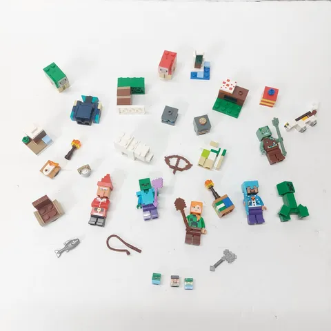 Lego Minecraft Advent Calendar Parts Minifigures Microfigs & Accessories (21280)