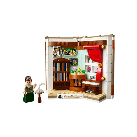 Lego Tribute to Jane Austen's Books