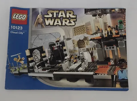 Lego Star Wars : CLOUD CITY #10123 - 2004 (Instruction Manual Only) Good Shape