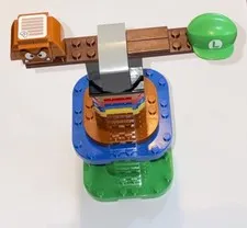 Super Mario Bros LEGO Plates - Mixed Parts And Pieces