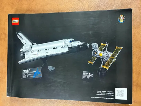 LEGO 10283 NASA Space Shuttle Discovery Instruction Manual Book Only