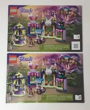 Lego 41687 Magical Funfair Stalls Instruction Manual Book Only - No Bricks
