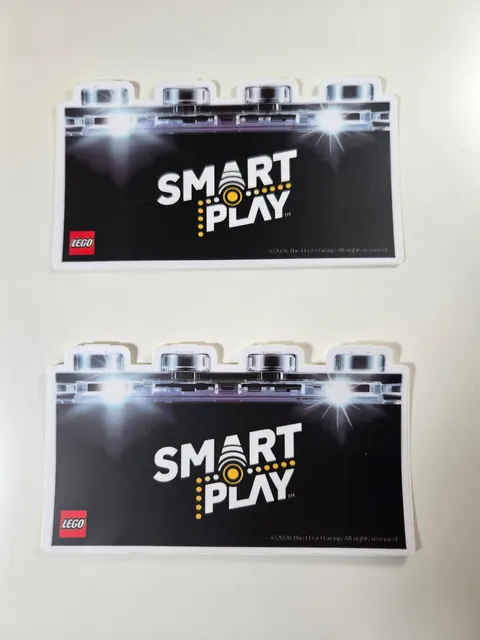 LEGO Smart Play 2x Stickers smart brick SDCC 2026