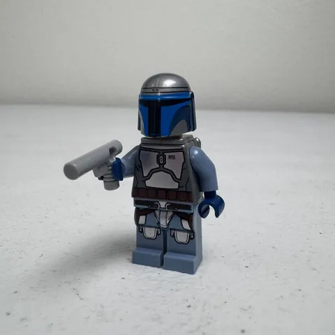 LEGO Star Wars Jango Fett Minifigure SW0468 Smiling Set 75015 + Jetpack