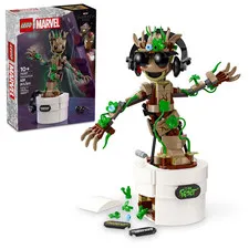 LEGO Marvel Dancing Groot 76297 Guardians of the Galaxy Buildable Toy Kids Gift