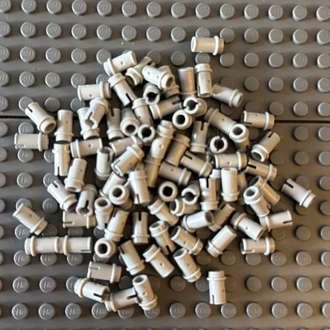 Lego Lot Light Bluish Gray 4274 Technic Pin 1/2 (qty 84)