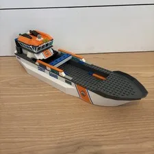 Lego Coast Guard Boat Incomplete62791c01pb03 From Set 60014 Boat Only No Set