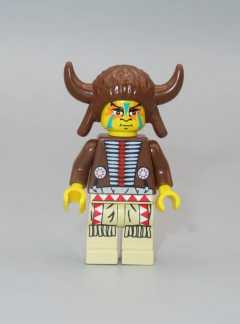 LEGO Medicine Man Native American minifigure Western 6763 6766 6718 6748