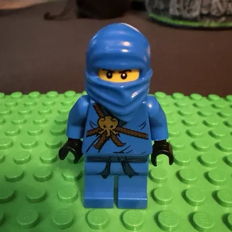 LEGO Ninjago Jay Blue Ninja Minifigure Original Hood Vintage Classic Figure