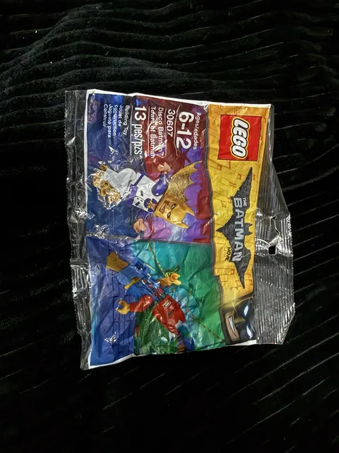 💎RETIRED💎Lego Batman Polybag set  unopened 30607 Disco Batman & Tears Batman