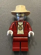 LEGO Ultra Agents Invizable Minifigure - 70167 Gold Getaway Mr Pale Ninjago