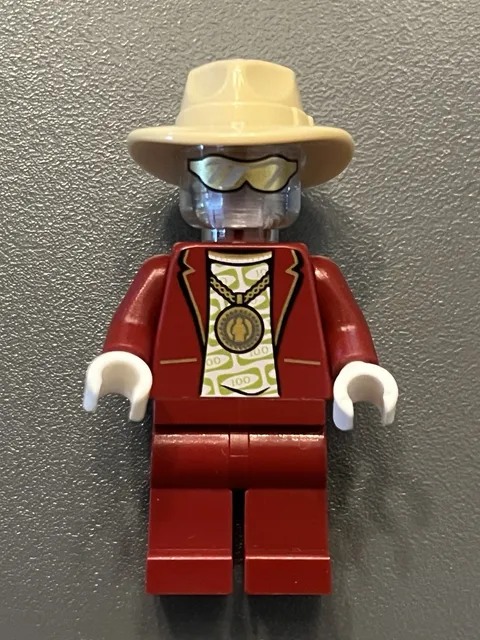 LEGO Ultra Agents Invizable Minifigure - 70167 Gold Getaway Mr Pale Ninjago