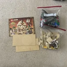 LEGO Adventurers: 5988 Temple of Anubis Pharaoh's Forbidden Ruins 100% Complete