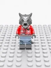 New LEGO Minifigures Halloween Werewolf Minifigure TWN527 31167 Authentic
