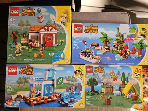 Lego Animal Crossing Lot of 4 Sets - 77047 77048 77049 77051 Brand NEW Sealed 