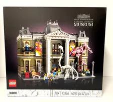 LEGO ICONS 10326 Natural History Museum Brand New Factory Sealed
