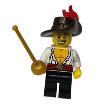LEGO Minifigure Swashbuckler Musketeer Series 12 (col12-13 col191) 71007 Pirate