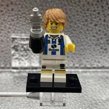 LEGO Soccer Player minifigure CMF Series 4 8804 Complete - USA Seller