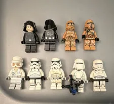 LEGO Star Wars Minifigure Lot of 9 Stormtroopers & Others