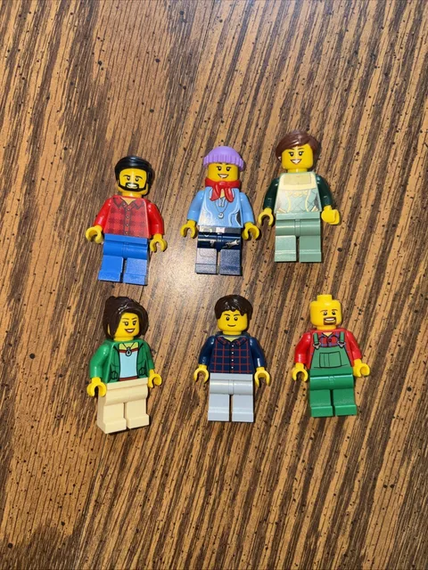 Lego City Minifigures Lot of 6