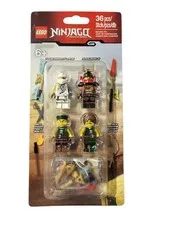 LEGO NINJAGO 853544 Accessory Set 36 Pcs Tournament Zane Samurai X Pirate NEW