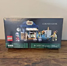LEGO Icons Corner Kiosk (40757) GWP Brand New Factory Sealed In Box 2025