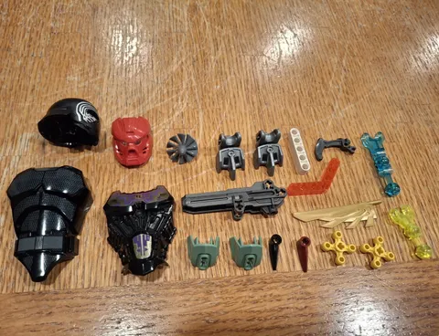 LEGO BIONICLE / Hero Factory Bulk Lot Mixed Parts Pieces & Accessories Plastic