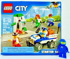 LEGO 60136 City Police Starter Set New Sealed Retired Bank Car Chase NISB