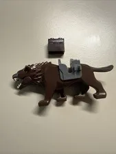 LEGO 79012 The Hobbit Lord of The Rings Dark Brown Warg With Black Nose Mirkwood