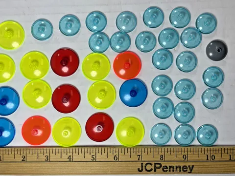 Lego Clear Dish Lot Different Sizes
