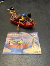 Lego Pirates Bounty Boat 6247 100% Complete W/Instructions