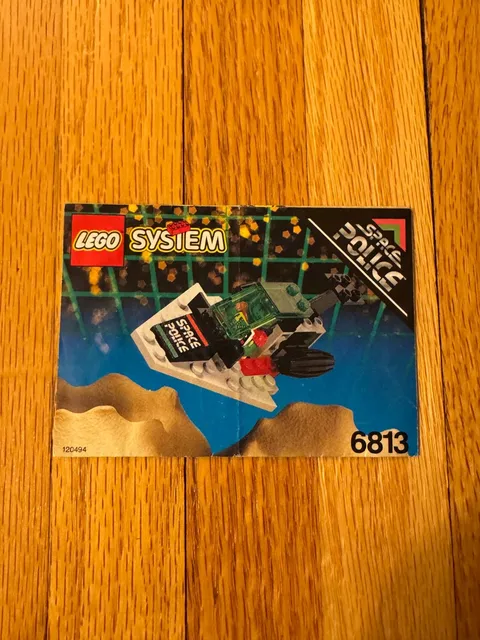 Lego Space Galactic Chief (6813) Instruction Booklet Only