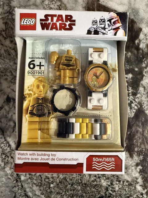 LEGO Star Wars Set 9001901 C-3PO Droid Watch & Minifigure New