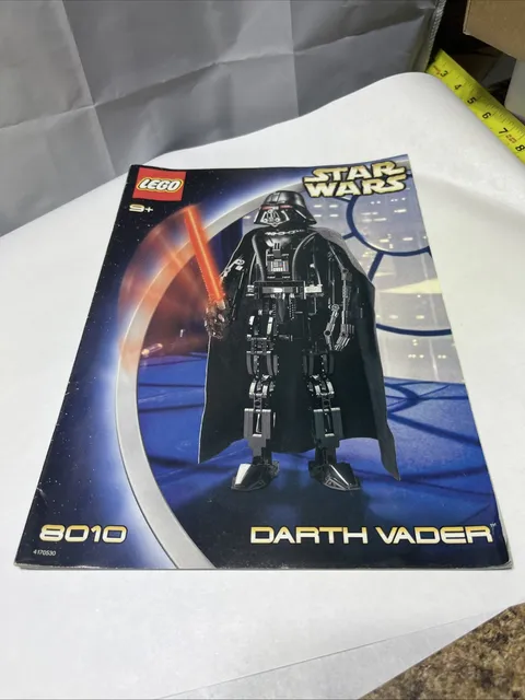 8010 Lego Star Wars Technic Darth Vader - Building INSTRUCTION MANUAL BOOK ONLY