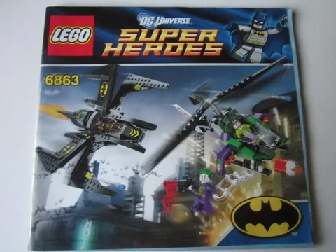 Lego Super Heroes Building Instructions Instruction 6863