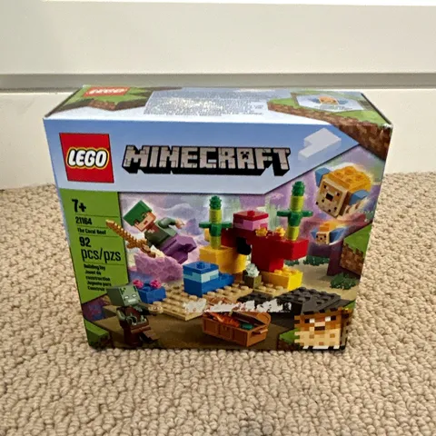 LEGO Minecraft: The Coral Reef (21164) -New Sealed