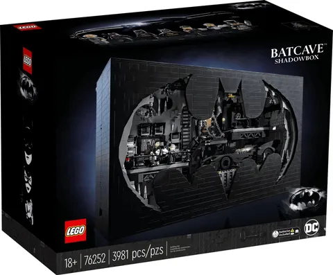 LEGO DC  Batcave  Shadow Box 76252