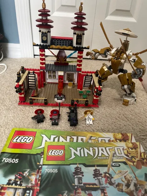LEGO Ninjago #70505 Temple Of Light (2013)  Complete W Instructions 