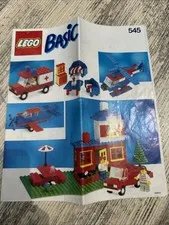 LEGO Instruction For 1990 set #545 In Great Condition